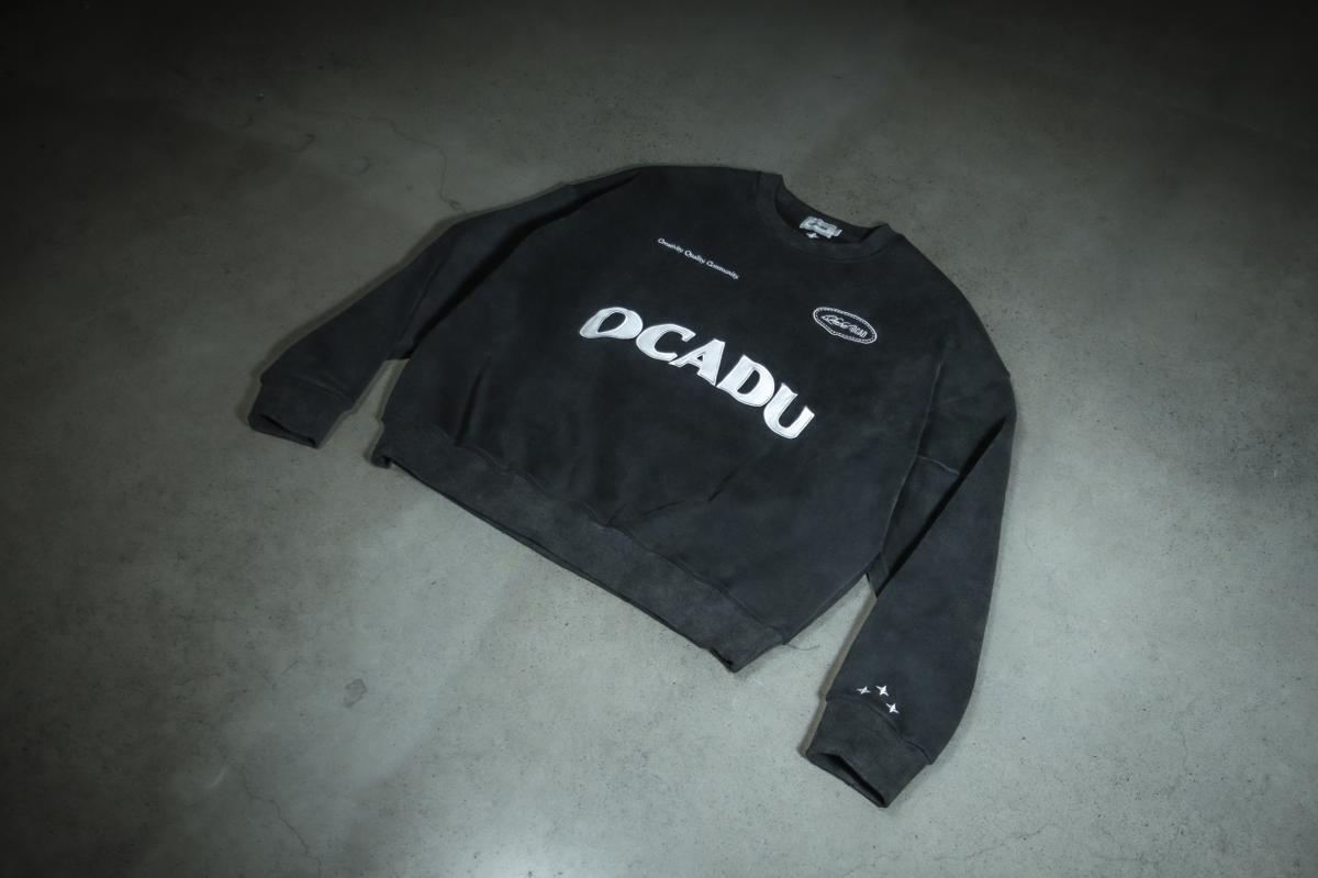 Creativity. Quality. Community. crewneck hero image